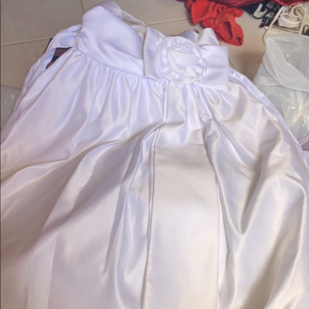 White dress for girls for weddings